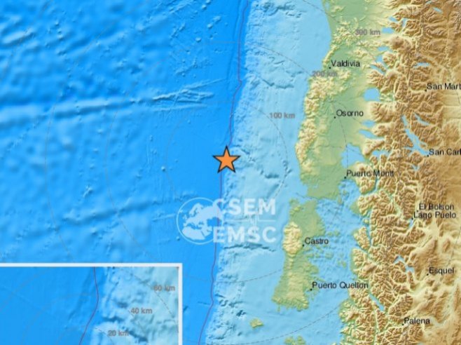 Zemljotres u Čileu (Foto: EMSC) - 