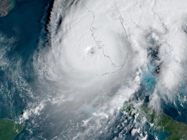 Uragan Ijan (Foto: EPA-EFE/RAMMB/NOAA/NESDIS, ilustracija) - 