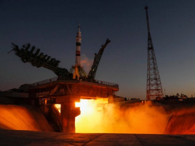 Sojuz  (Foto:EPA-EFE/YURI KOCHETKOV) - 