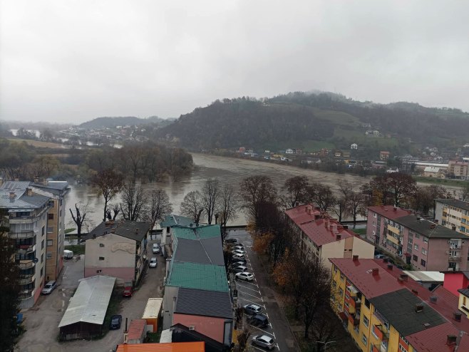 Novi Grad - vodostaj rijeka Une i Sane - Foto: SRNA