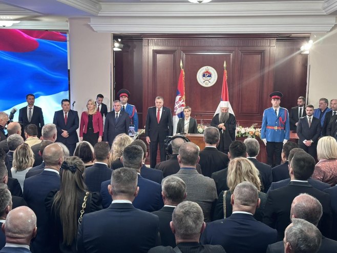 Svečani prijem u Vladi Republike Srpske - Foto: RTRS