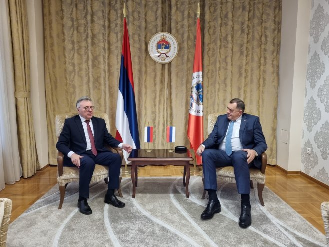 Dodik - Kalabuhov - Foto: RTRS
