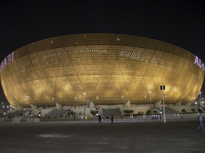 Stadion "Luisal" u Kataru (FOTO: EPA-EFE/NOUSHAD THEKKAYIL) - 
