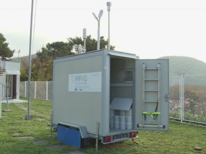 Stanica za mjerenje kvaliteta vazduha u Trebinju - Foto: RTRS