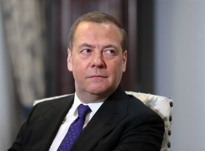 Dmitrij Medvedev (foto:EPA-EFE/EKATERINA SHTUKINA/SPUTNIK/
GOVERNMENT PRESS SERVICE/POOL MANDATORY CREDIT) - 