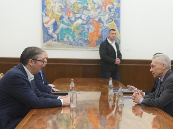 Aleksandar Vučić i Bocan Harčenko (FOTO: Tanjug/MILOŠ MILIVOJEVIĆ) - Foto: TANЈUG