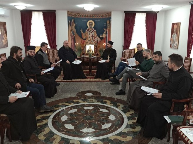 Sjednica Odbora za proslavu 580 godina manastira Rmnja - Foto: RTRS