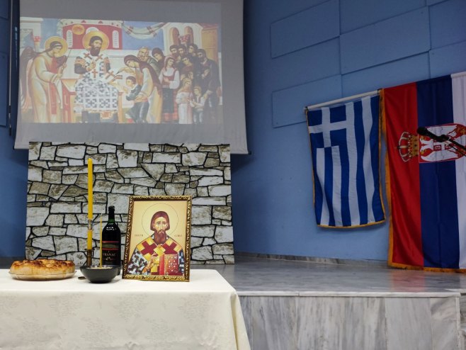 Dan Svetog Save proslavljen u Solunu (FOTO/VIDEO)