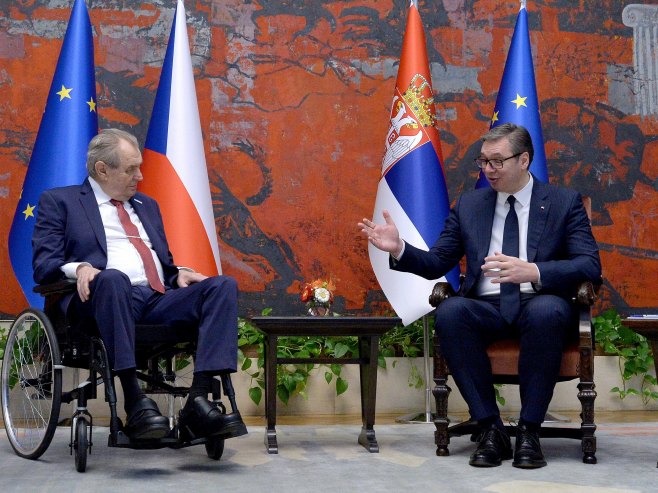 Zeman - Vučić (Foto: TANJUG/ ZORAN ŽESTIĆ/bs) Zeman - Vučić (Foto: TANJUG/ ZORAN ŽESTIĆ/bs) -