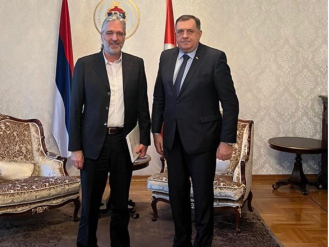 Milorad Dodik i Saša Miovčić (Foto: Instagram - mdodik.official) - 
