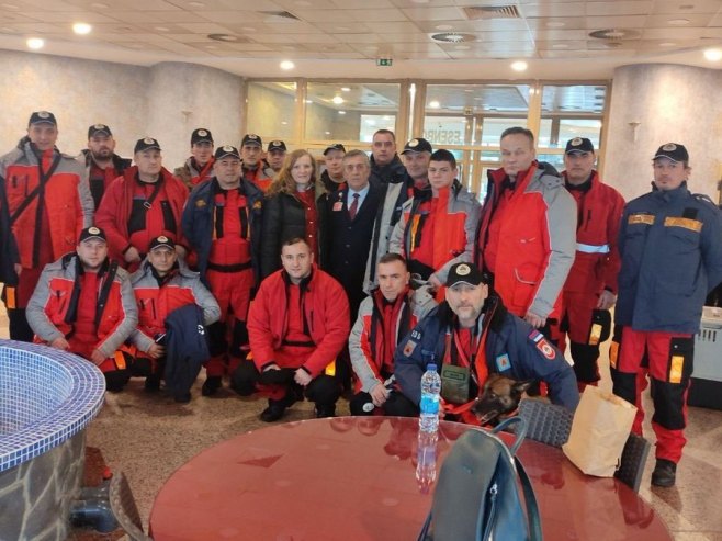 Tim Civilne zaštite Srpske stigao u Tursku (FOTO/VIDEO)