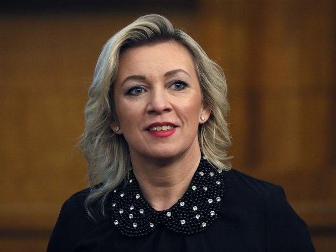 Marija Zaharova (Foto: EPA-EFE/YURI KOCHETKOV) Marija Zaharova (Foto: EPA-EFE/YURI KOCHETKOV) -