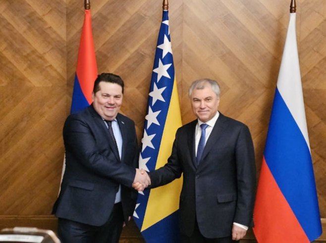 Stevandić čestitao Volodinu ponovni izbor za predsjednika Državne dume