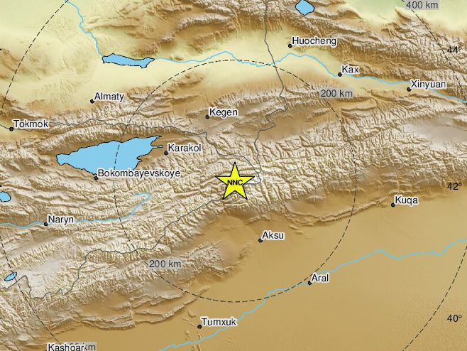 Zemljotres u Kirgistanu (Foto: EMSC) - 