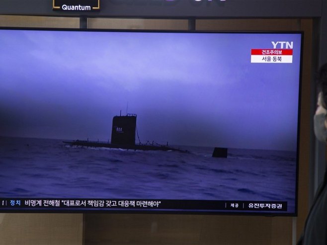 Sjeverna Koreja ispalila krstareće rakete iz podmornice (Foto: EPA-EFE/JEON HEON-KYUN) - 