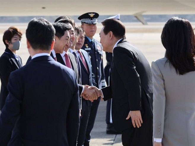 Predsjednik Јužne Koreje u Tokiju (Foto: EPA-EFE/YONHAP) - 