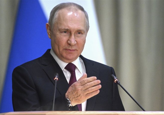 Vladimir Putin  (Foto:EPA-EFE/PAVEL BEDNYAKOV/SPUTNIK/KREMLIN POOL MANDATORY CREDIT) - 