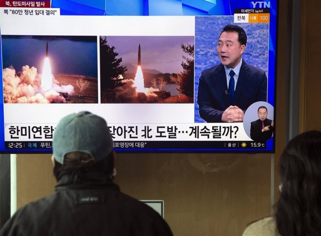 Sjeverna Koreja ispalila još jednu raketu (Foto: EPA-EFE/JEON HEON-KYUN) - 