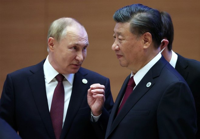 Vladimir Putin i Si Đinping (Foto: EPA-EFE/SERGEI BOBYLEV/SPUTNIK/KREMLIN POOL MANDATORY CREDIT, ilustracija) - 