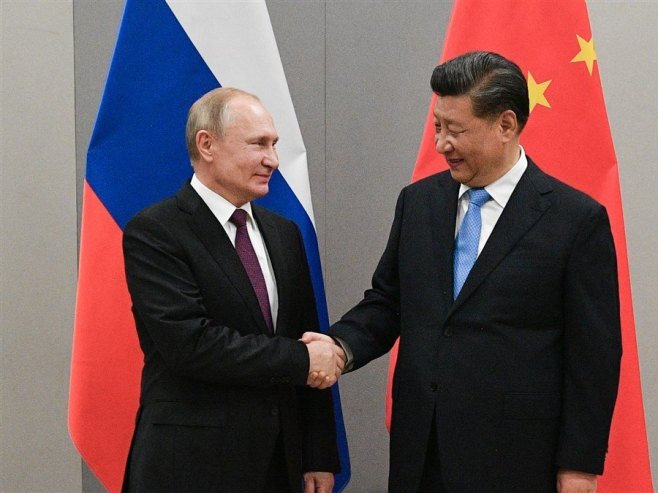Putin i Đinping (arhivska fotografija: EPA-EFE / RAMIL SITDIKOV / SPUTNIK / KREMLIN POOL) - 