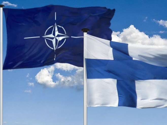 Zastave NATO-a i Finske (Foto ilustracija:  Pixabay) - 