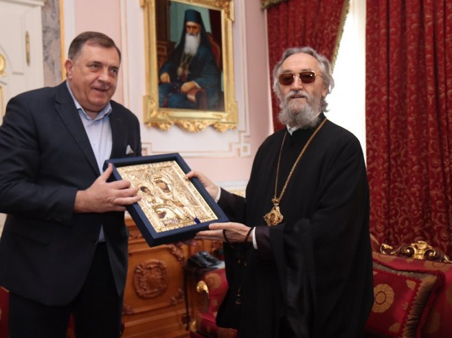 Dodik sa episkopom banjalučkim Јefremom - 