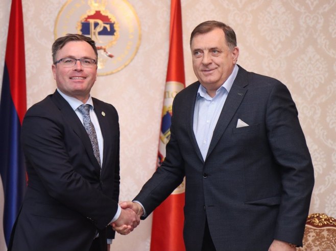 Dodik-Sedar: Uspješna saradnja Srpske i Slovenije
