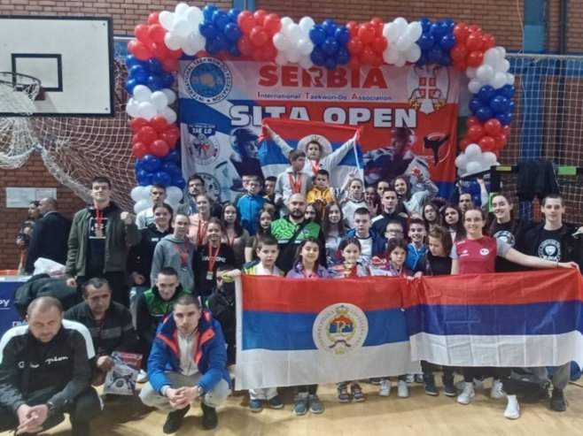 Uspješan nastup članova Tekvondo saveza Srpske na međunarodnom takmičenju u Loznici
