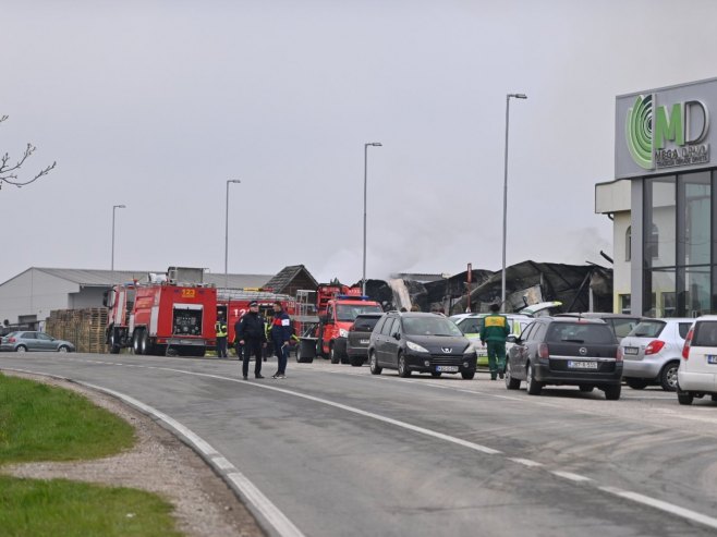 Požar u Bijeljini Požar u Bijeljini - Foto: RTRS