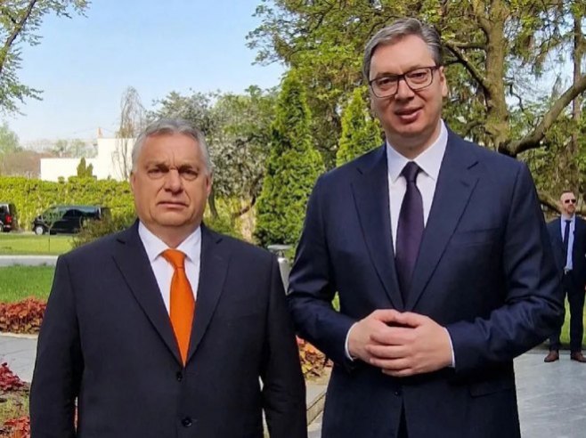 Aleksandar Vučić i Orban Viktor (Foto: instagram.com/buducnostsrbijeav) - 
