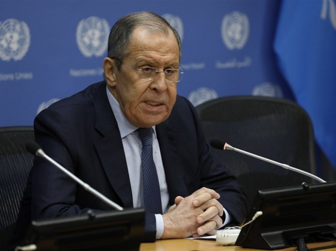 Sergej Lavrov (Foto:EPA-EFE/Peter Foley) - 