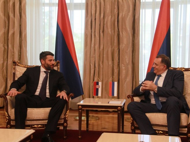 Aleksandar Šapić i Milorad Dodik - Foto: 