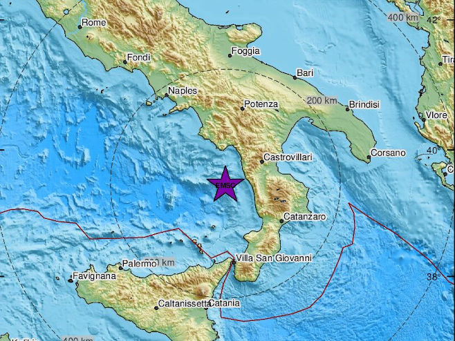 Zemljotres u Italiji (Foto: EMSC) - 