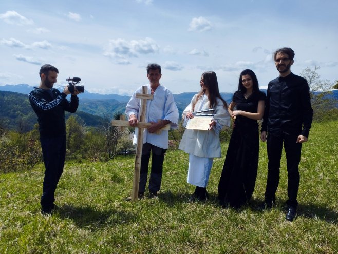 Snimanje filma "Čekajuči  krst" - Foto: SRNA