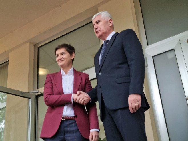 Brnabić - Čović - Foto: SRNA