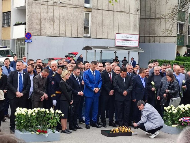 Pomen ubijenima, Sarajevo - Foto: RTRS