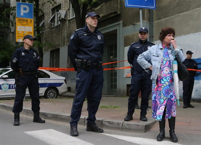 Policajci u Beogradu (Foto: EPA-EFE/ANDREJ CUKIC/ilustracija) - 