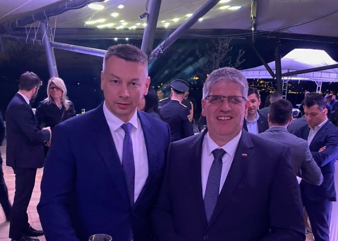 Nenad Nešić na obilježavanju Dana policije u S. Makedoniji - 