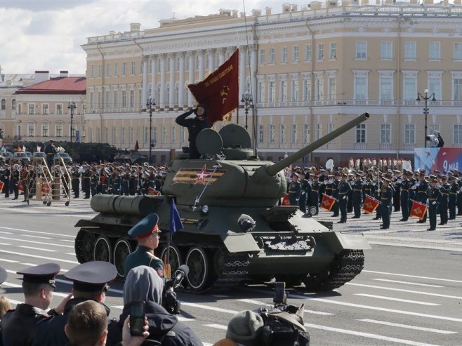 Pripreme za Paradu pobjede (Foto: EPA/ANATOLY MALTSEV) - 