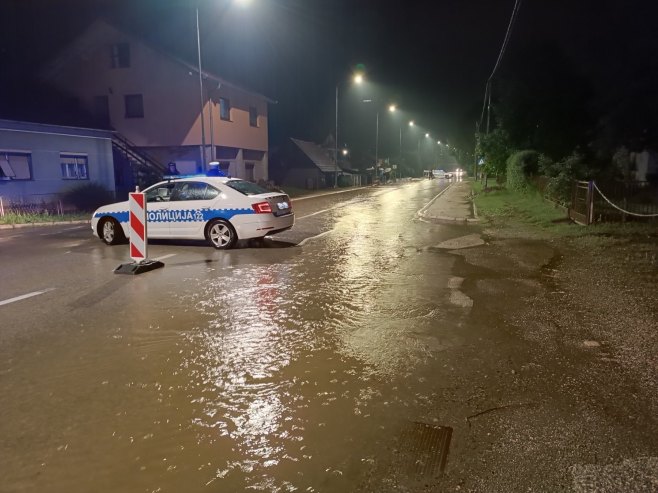 Problemi sa oborinima u Prijedoru - Foto: RTRS