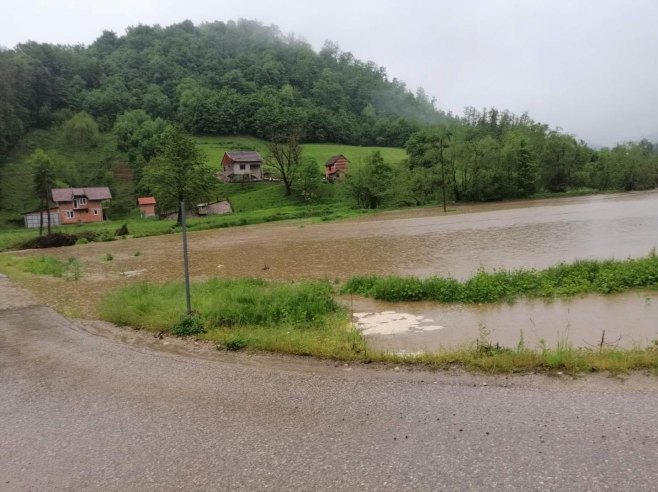 Poplave u Kostajnici - Foto: RTRS