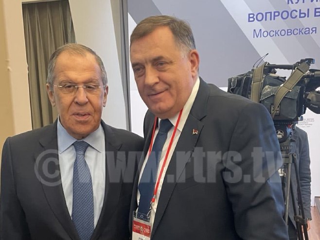 Dodik i Lavrov - Foto: RTRS