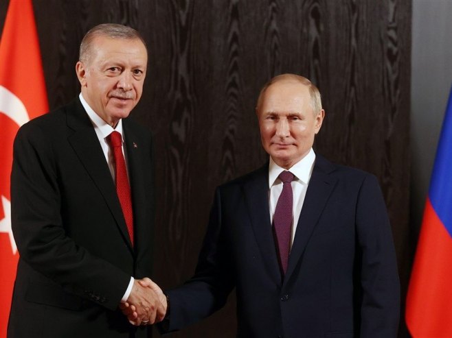 Erdogan - Putin (Foto:  EPA-EFE/ALEXANDR DEMYANCHUK/SPUTNIK/KREMLIN POOL MANDATORY CREDIT) - 