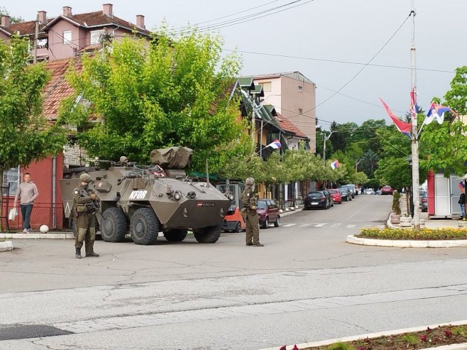 KFOR, Zvečan (Foto: TANJUG/ STR/bs) - 