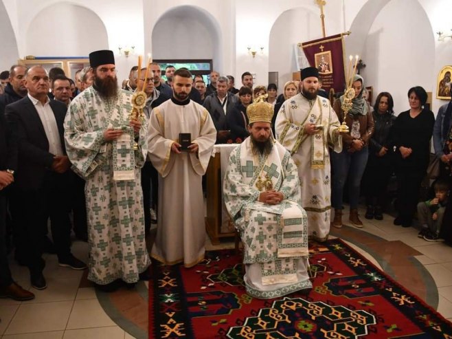 Vladika Sergije služio prvu liturgiju u manastiru Sokolovo