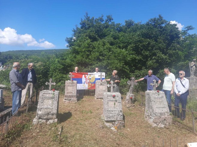 Bileća - rusko groblje - odata počast pripadnicima Donskog kadetskog korpusa - Foto: SRNA