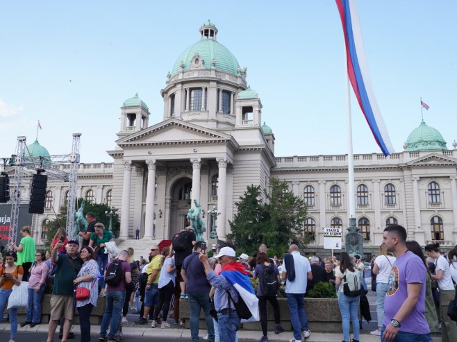 Šesti protest "Srbija protiv nasilja"