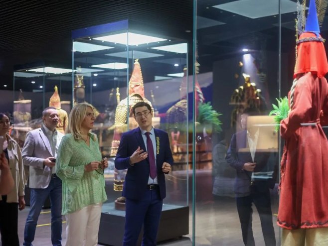Cvijanovićeva posjetila Nacionalni muzej Kazahstana