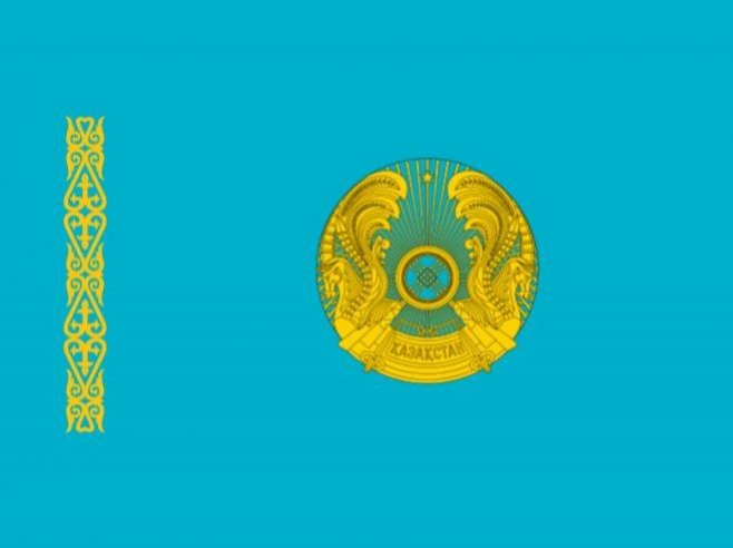 Zastava Kazahstava (Foto: Wikimedia Commons) - 