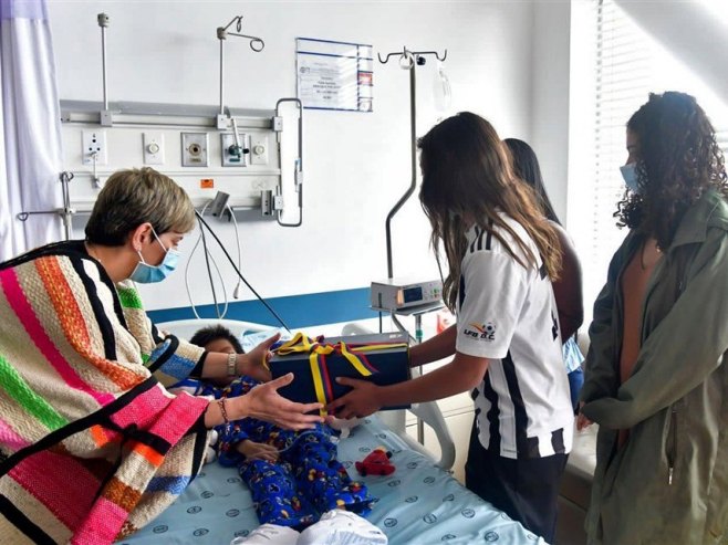 Kolumbija - preživjela djeca u bolnici (Foto: EPA-EFE/PRESIDENCY OF COLOMBIA) - 